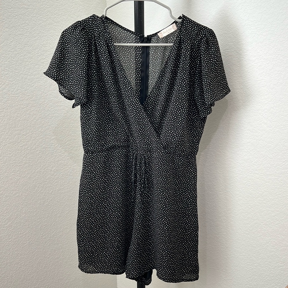 Altar’d State Black Romper